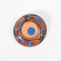 Abstract Design (Blue) - Maple Bowl