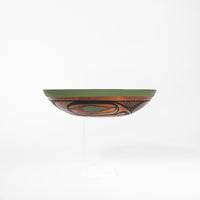 Abstract Design (Green) - Maple Bowl