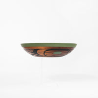 Abstract Design (Green) - Maple Bowl