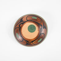 Abstract Design (Green) - Maple Bowl