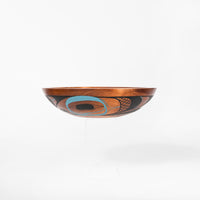 Abstract Design (Light Blue) - Maple Bowl