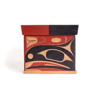 Back to Life (Haida Raven) - Red Cedar Bentwood Box