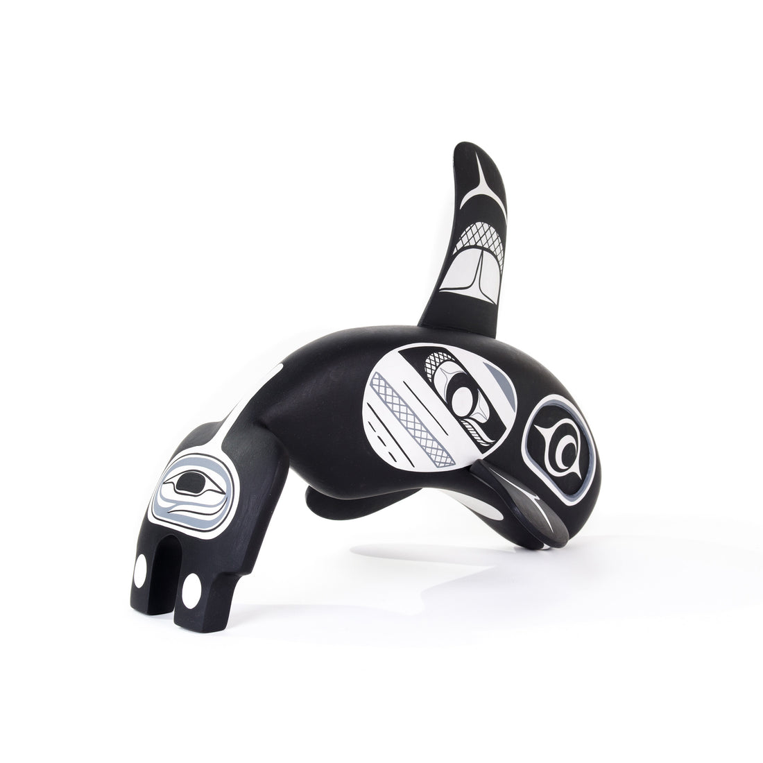 Killerwhale - Basswood Sculpture