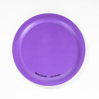 Salmon (Blue)Maple Plate