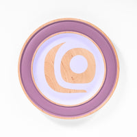 Salmon (Purple)Maple Plate