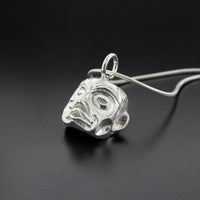 Portrait Mask - Silver Pendant
