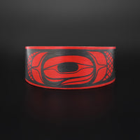 Abstract (Red) - Maple Wood Bracelet