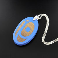 Salmon-Trouthead - Olive Wood Pendant