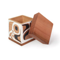 The White Wanderer - Red Cedar Bentwood Box