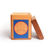 Abstract (Moon) - Cedar Bentwood Box