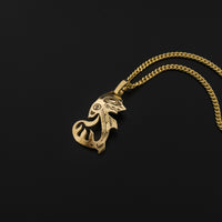 Shark - 14k Gold Pendant
