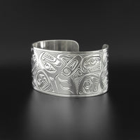 Orca Pod - Silver Bracelet