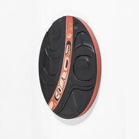 Abstract Red Cedar Panel