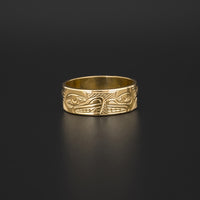 Bear and Cub - 14k Gold Ring