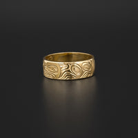 Bear and Cub - 14k Gold Ring