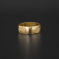 Bear and Cub - 14k Gold Ring