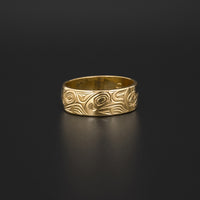 Bear and Cub - 14k Gold Ring