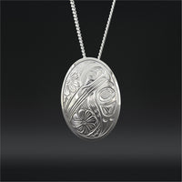 Hummingbird - Silver Pendant