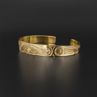 Hummingbirds - 14k Gold Bracelet