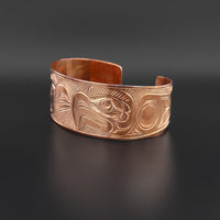 Raven and Eagle - Copper Bracelet