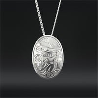 Wolf - Silver Pendant