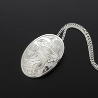 Wolf - Silver Pendant