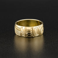 Hummingbird - 14k Gold Ring