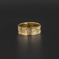 Hummingbird - 14k Gold Ring