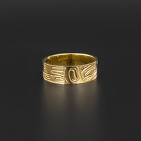 Hummingbird - 14k Gold Ring