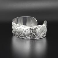Ravens - Silver Bracelet