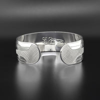 Ravens - Silver Bracelet