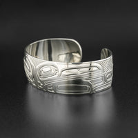 Ravens - Silver Bracelet