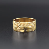 Wolf - 14k Gold Ring