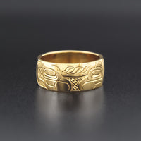 Wolf - 14k Gold Ring