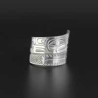 Wolf - Silver Wrap Rings