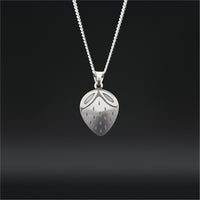 Heart Berry - Silver Pendant