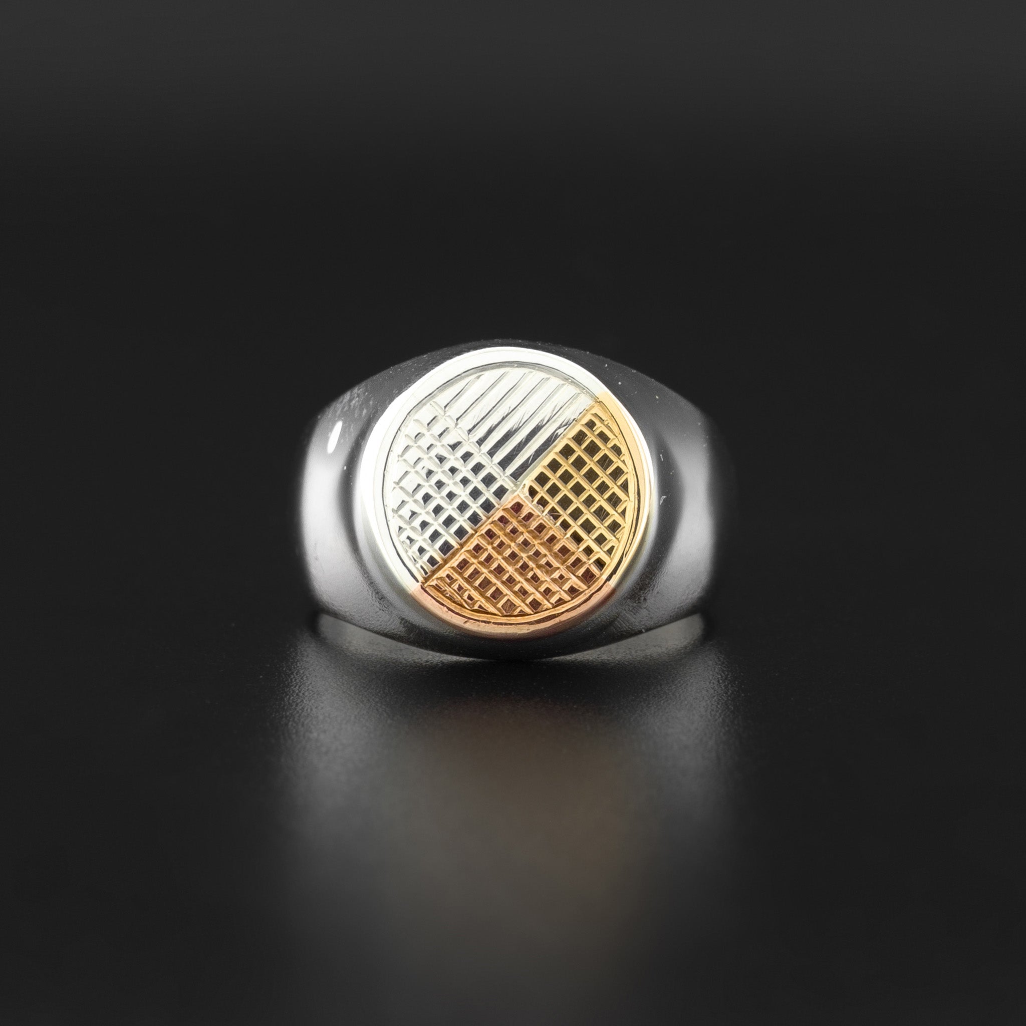 Medicine Wheel - Silver Ring – Lattimer Gallery