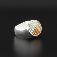 Medicine Wheel - Silver Ring