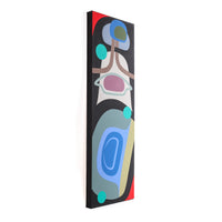 Beginning Dorsal Fin - Original Painting on Canvas