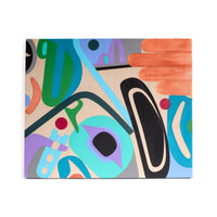 Setting Up Nicely I & II - Original Painting on Wood Panel