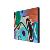 Setting Up Nicely I & II - Original Painting on Wood Panel