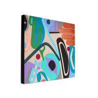 Setting Up Nicely I & II - Original Painting on Wood Panel
