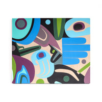 Setting Up Nicely I & II - Original Painting on Wood Panel