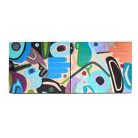 Setting Up Nicely I & II - Original Painting on Wood Panel