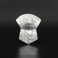 Killerwhale - Silver Pin