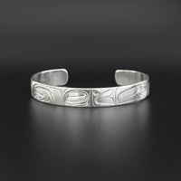 Abstract - Silver Bracelet