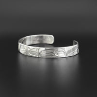 Abstract - Silver Bracelet