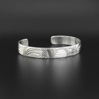 Abstract - Silver Bracelet