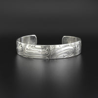 Abstract - Silver Bracelet