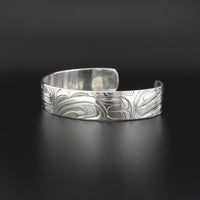 Abstract - Silver Bracelet